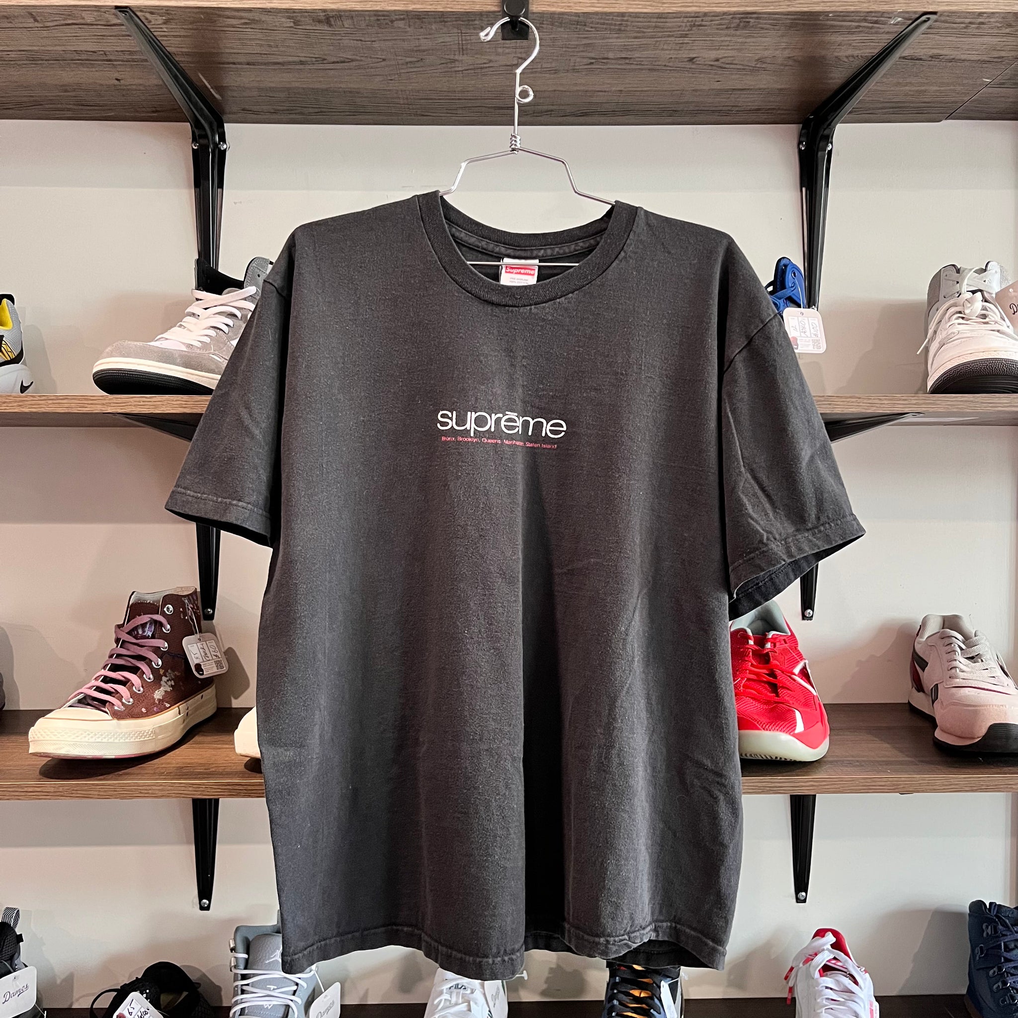 Supreme NYC Boroughs T-shirt