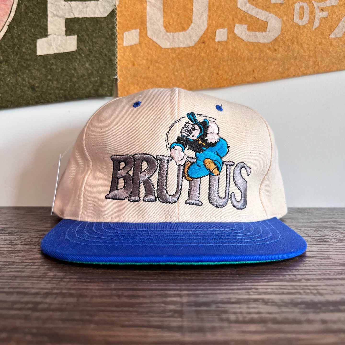 Rare 1994 Popeye Brutus SnapBack