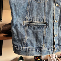 Vintage Harley Davidson Denim Vest