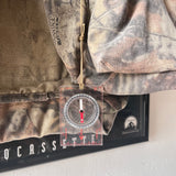 Vintage 10x Camouflage Hunting Vest w/Compass