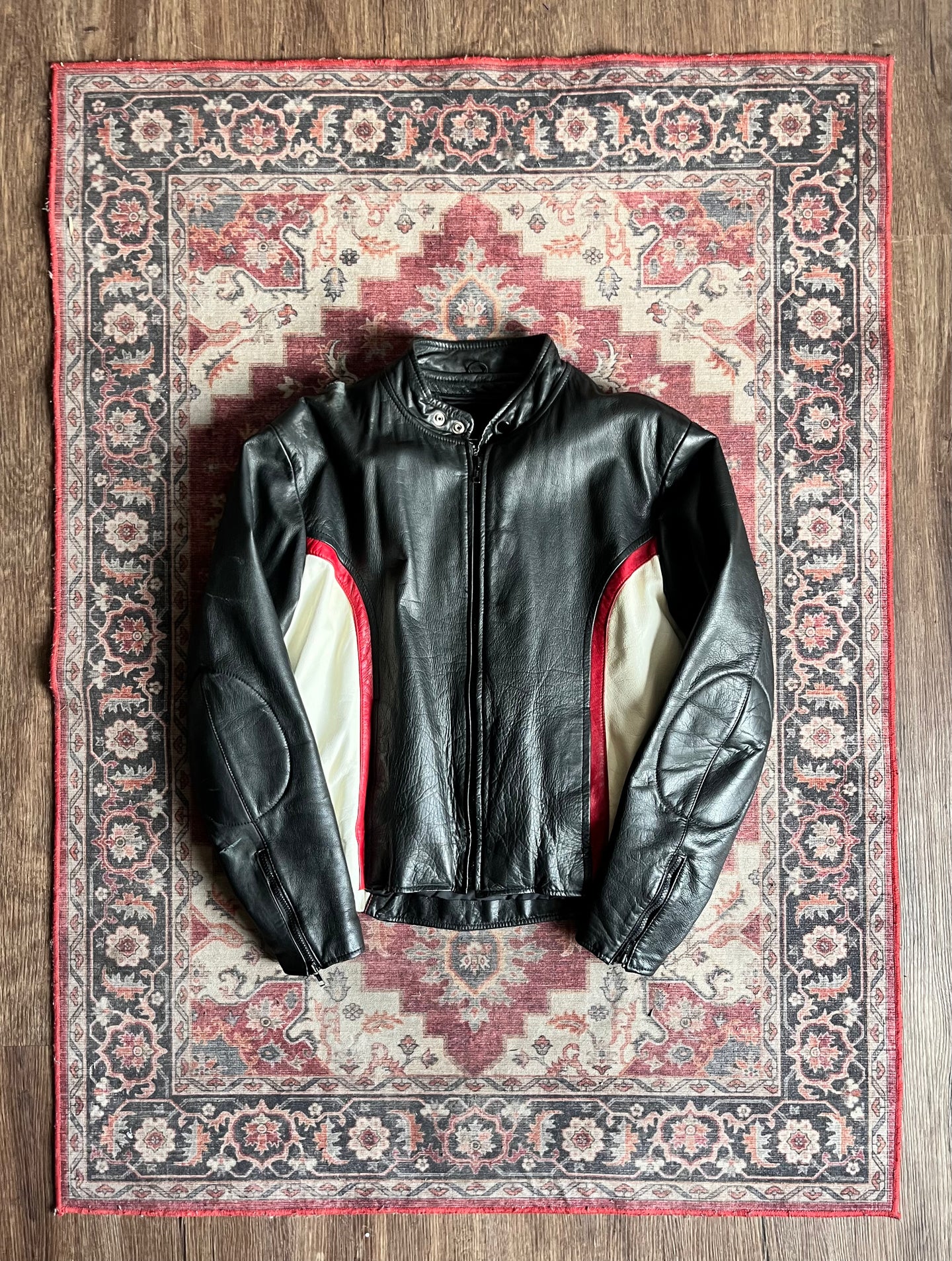 1990s Steinmark Motorcycle Leather Jacket