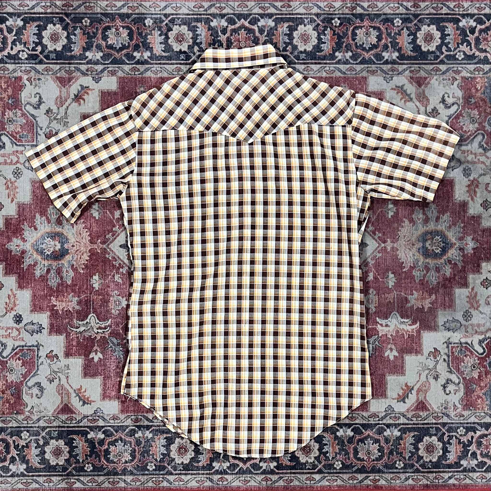 1980s P.J. Western Wear Pearl Snap Shirt