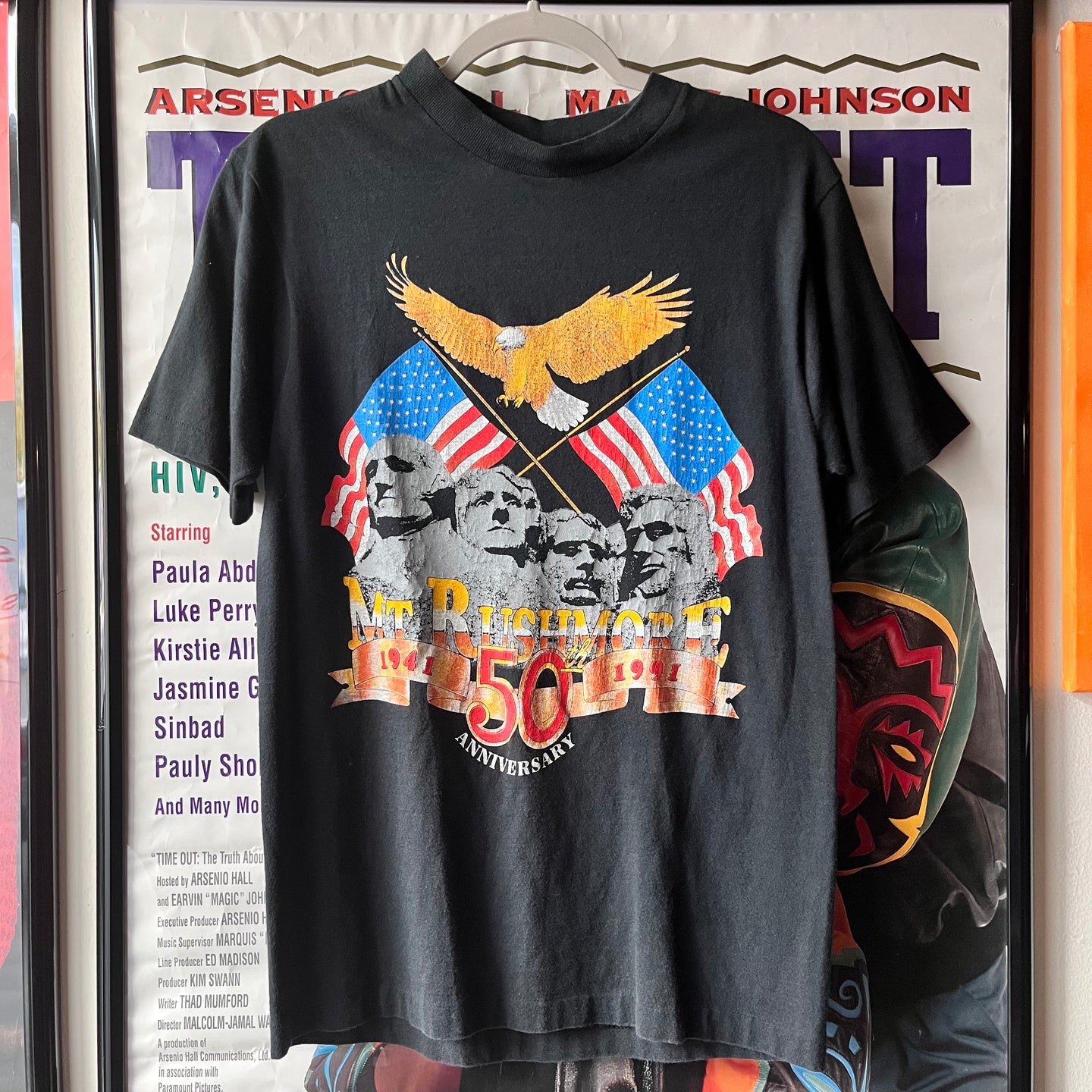 1991 Mt. Rushmore 50th Anniversary T-shirt