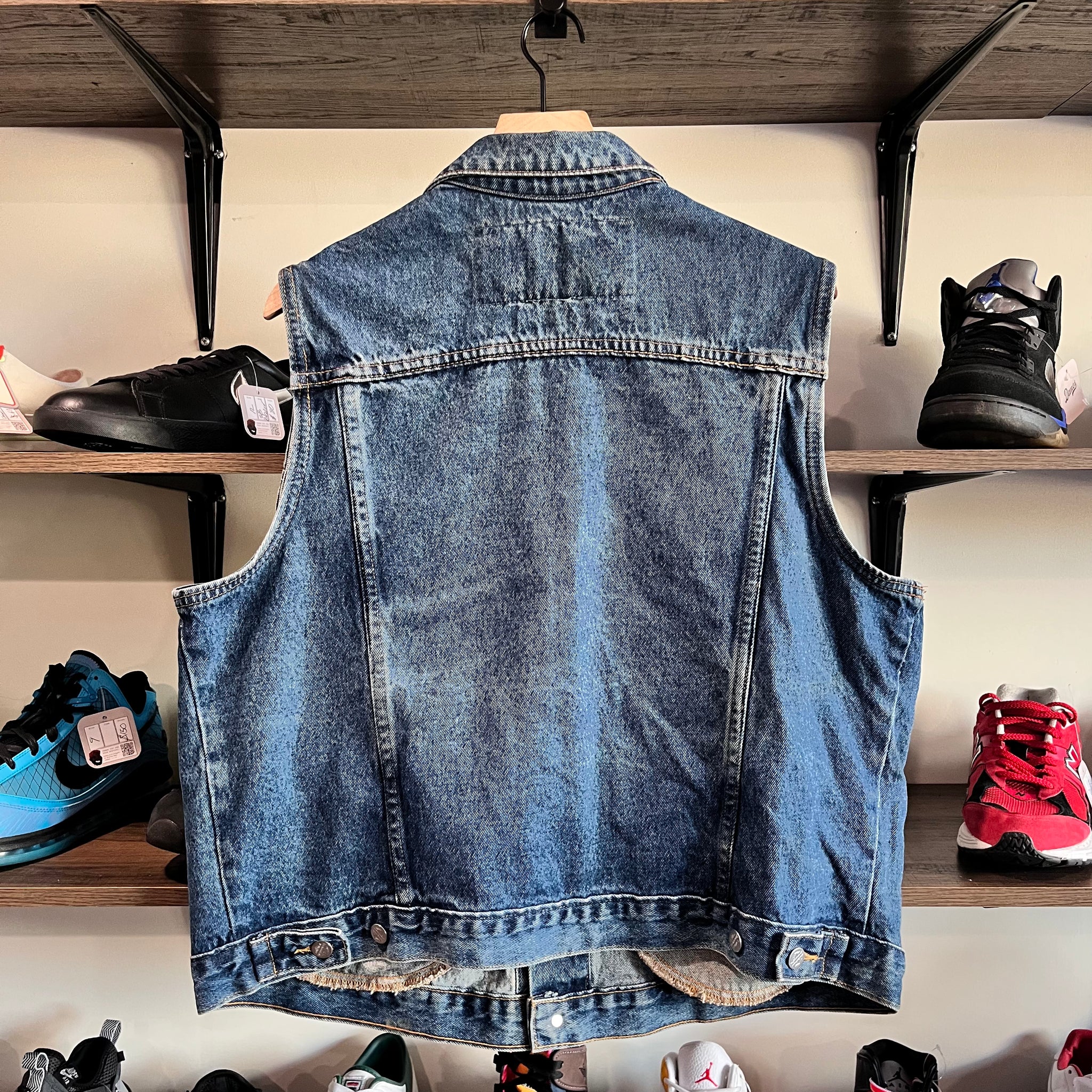 Vintage Harley Davidson Denim Vest