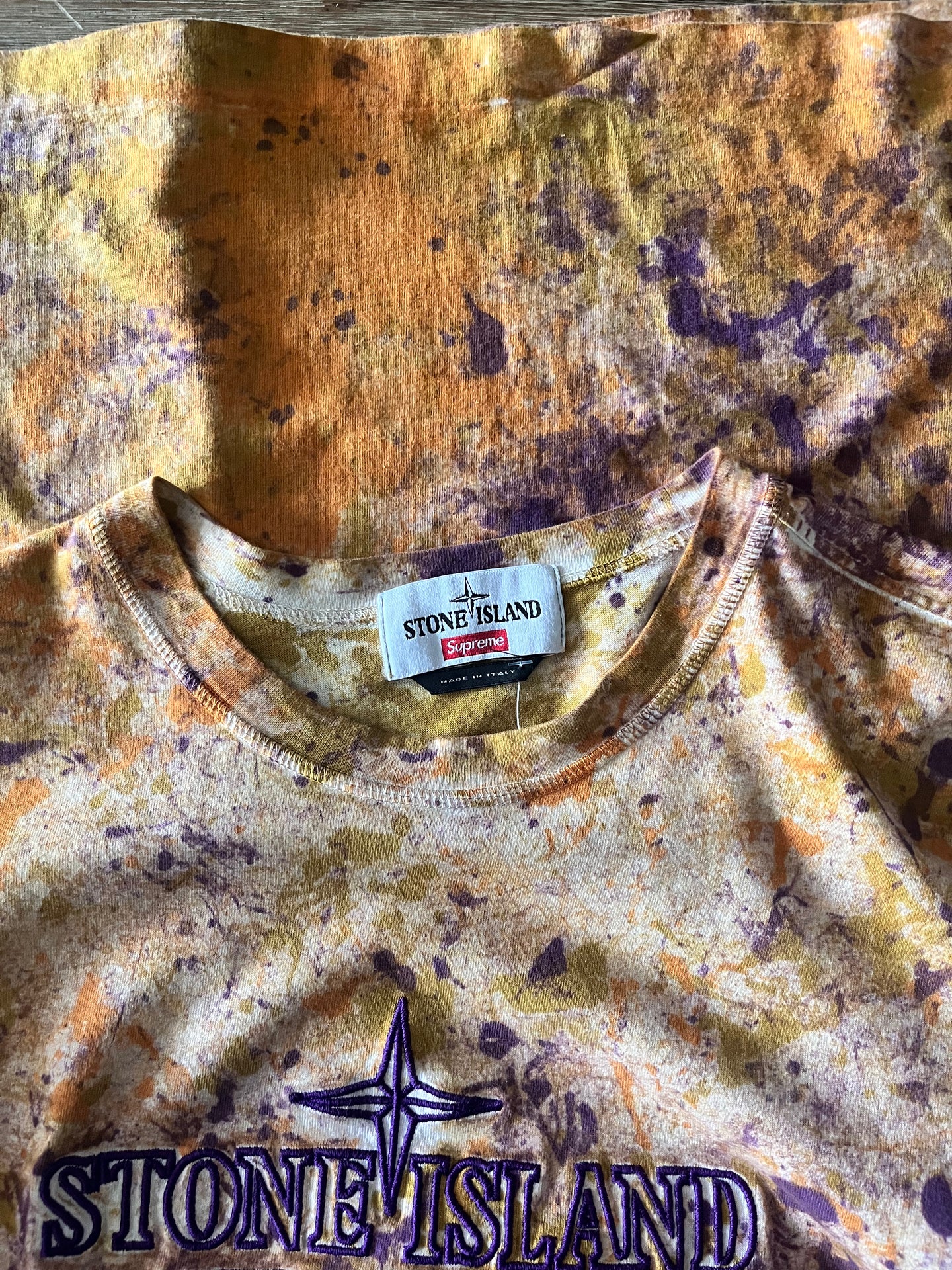 Stone Island x Supreme T-shirt