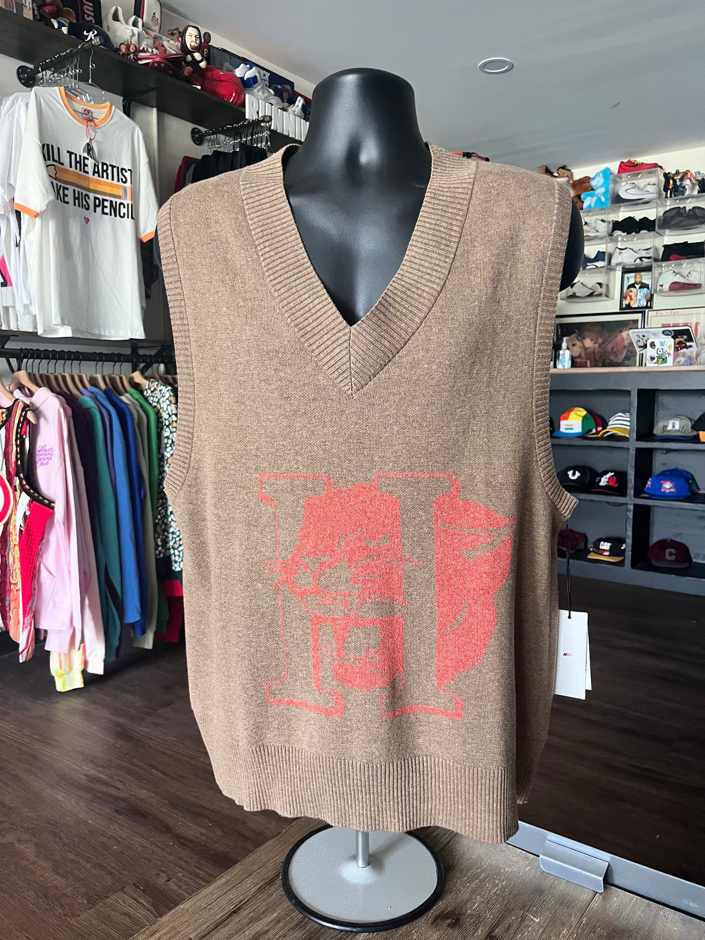 Honor The Gifts Mascot Sweater Vest