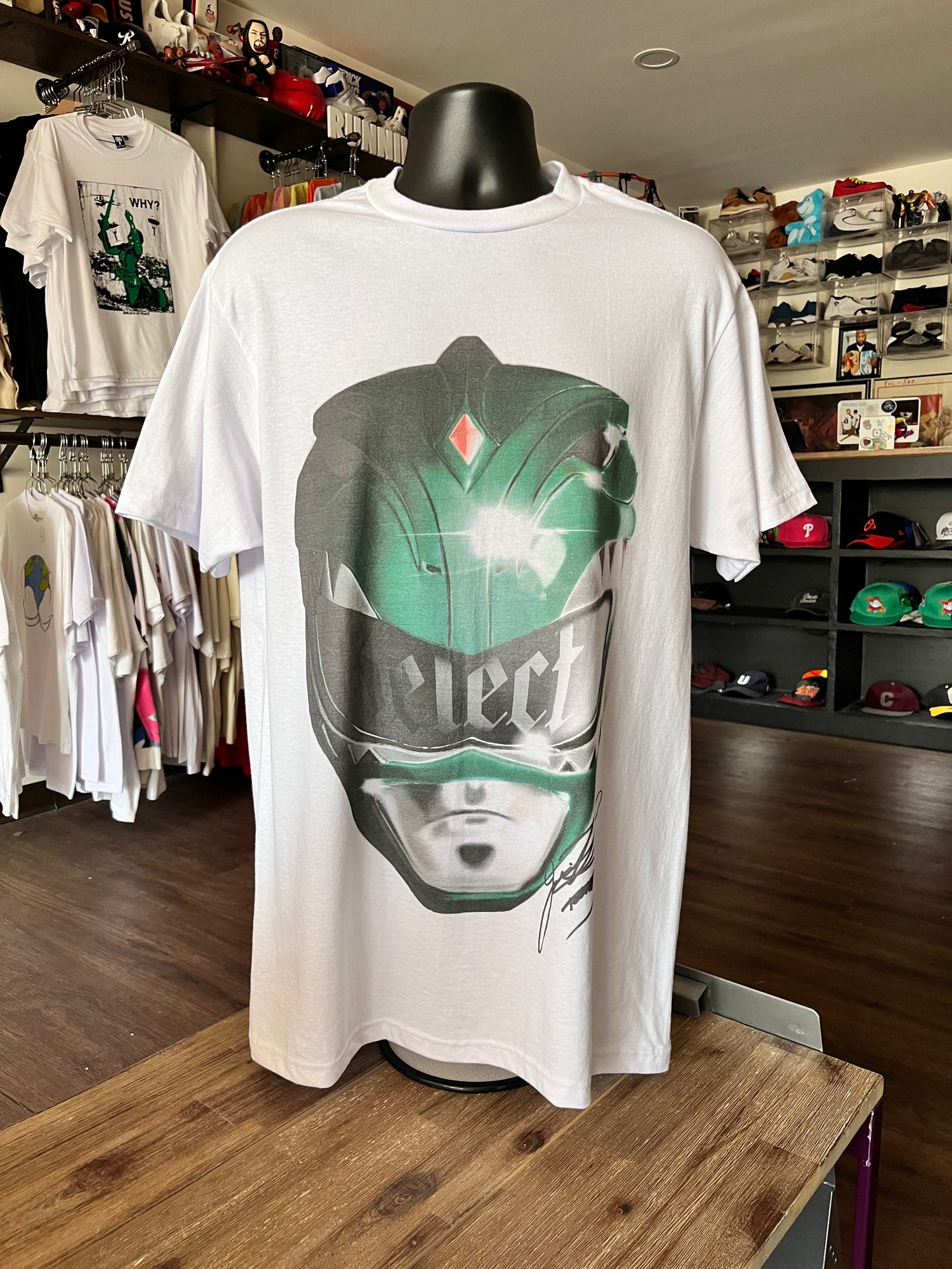 Tommy Oliver Green Power Ranger T-shirt