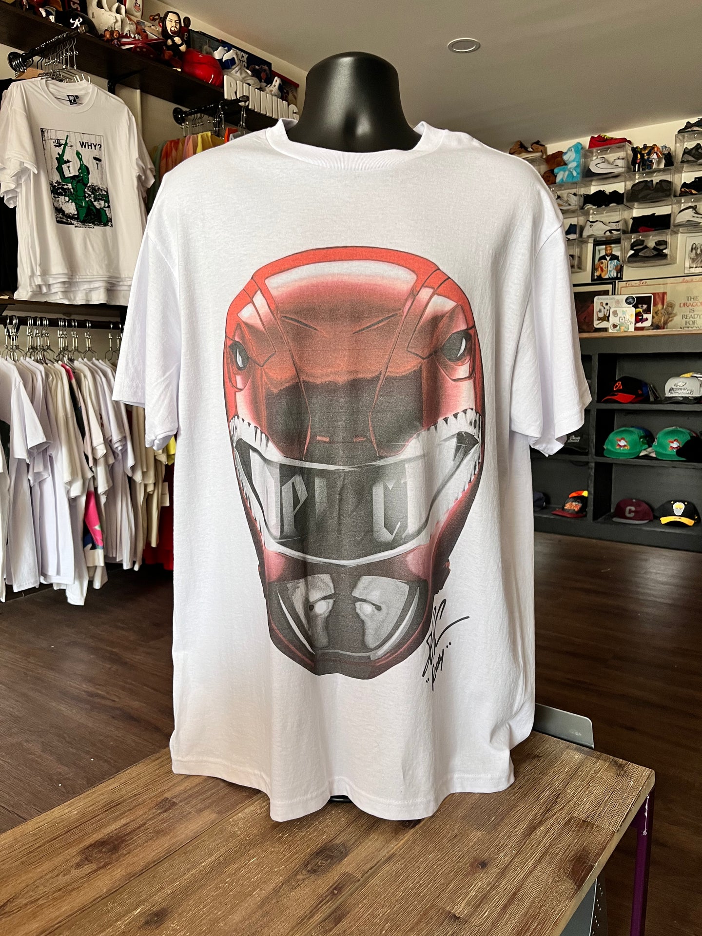 Rocky DeSantos Rad Power Ranger T-shirt