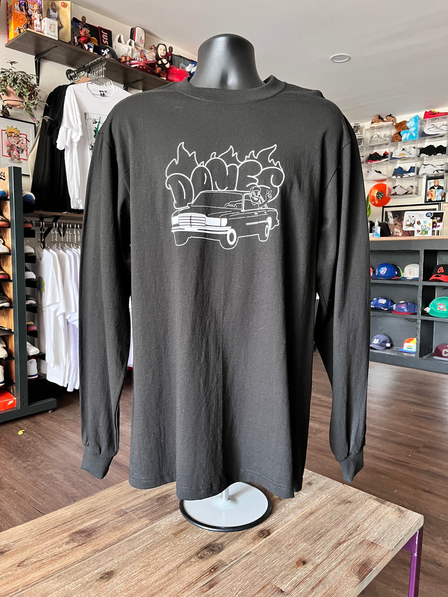 Dames Benz Long Sleeve Merch T-shirt