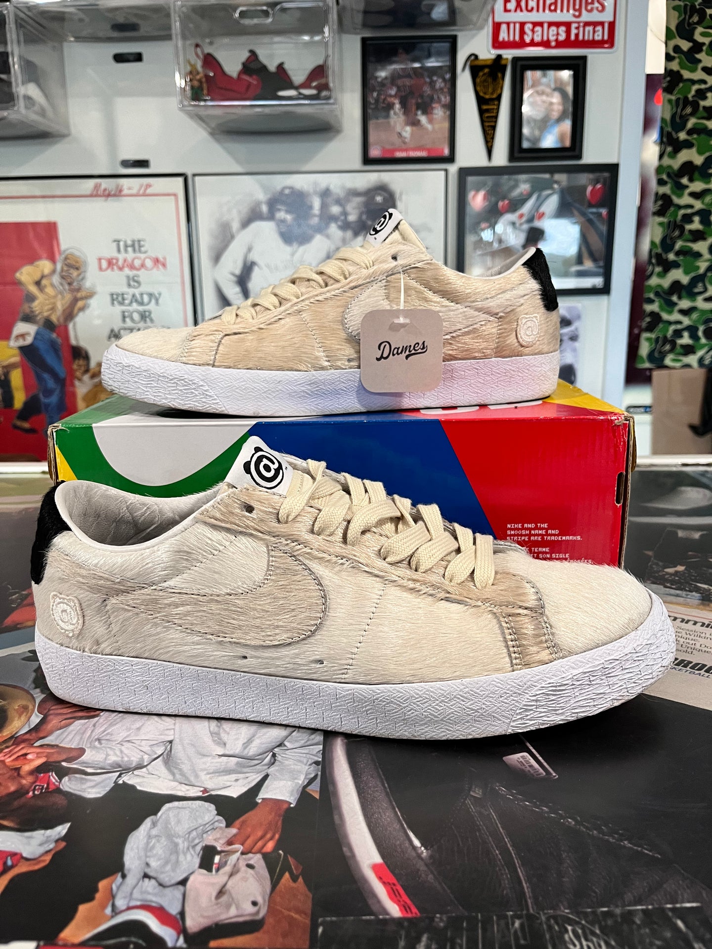Nike SB Blazer Low x Medicom Toy BE@RBRICK