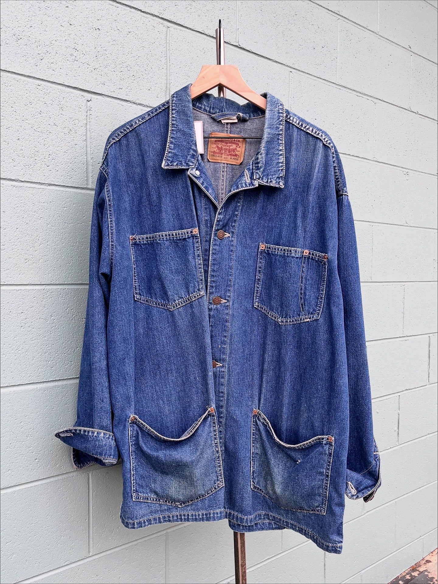 1990s Levi Strauss & Co. Denim Chore Jacket
