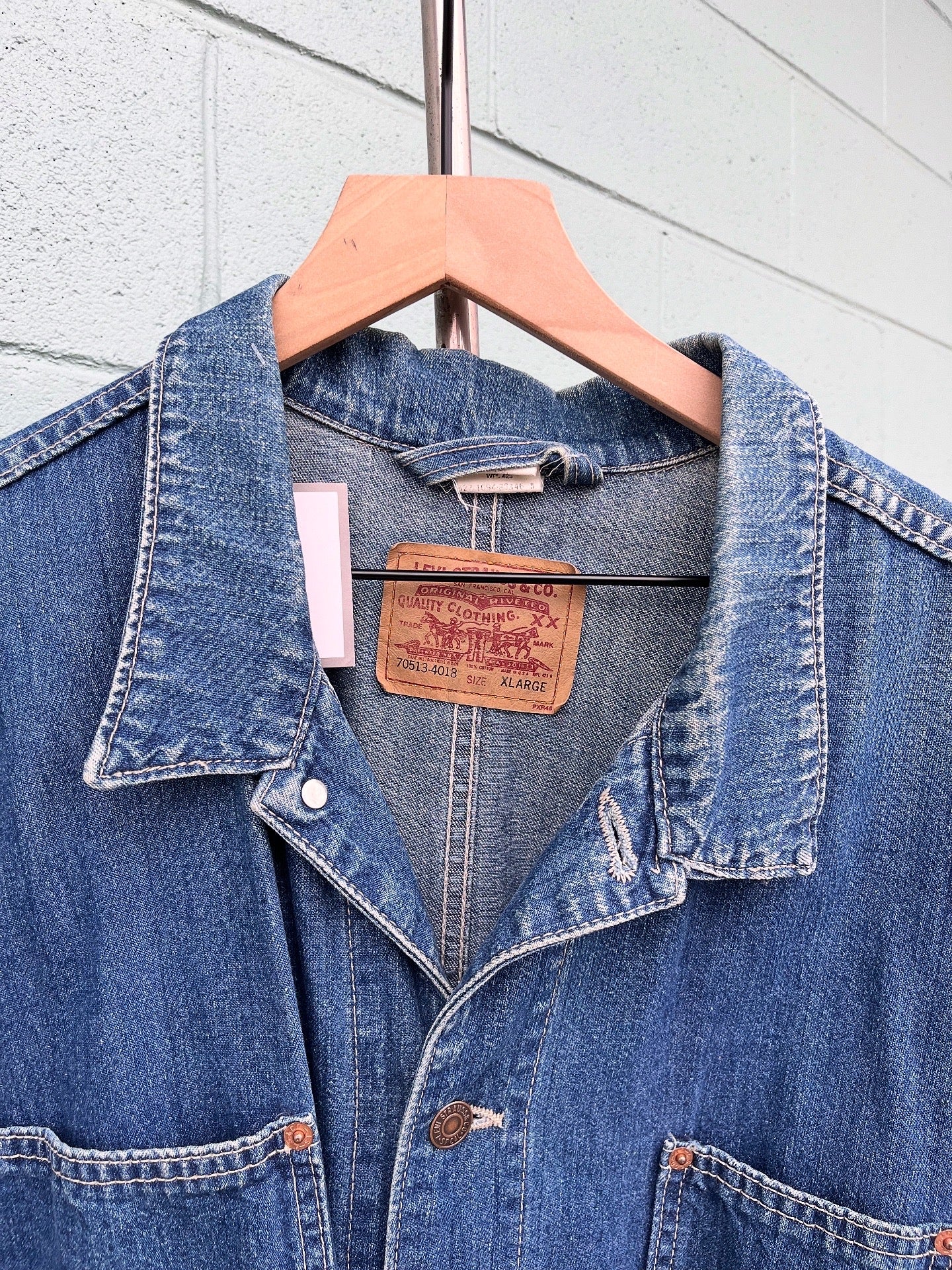 1990s Levi Strauss & Co. Denim Chore Jacket