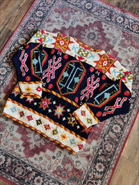 Vintage MFA Boston Heavy Wool Cardigan Sweater