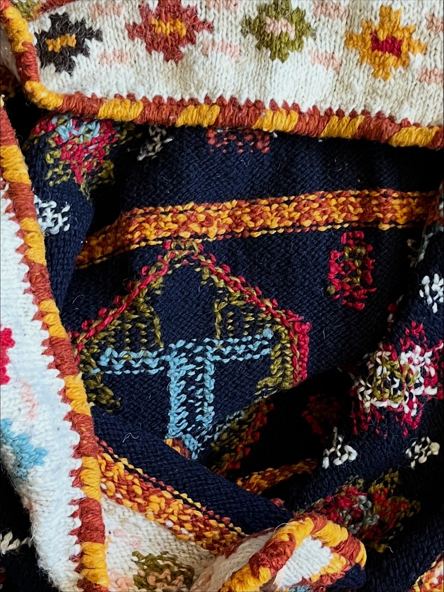 Vintage MFA Boston Heavy Wool Cardigan Sweater