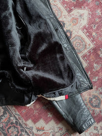 1990s Steinmark Motorcycle Leather Jacket