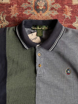 1990s Knights of Round Table Colorblock Polo Shirt