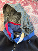 1990s Tommy Hilfiger Hooded Fleece Pullover