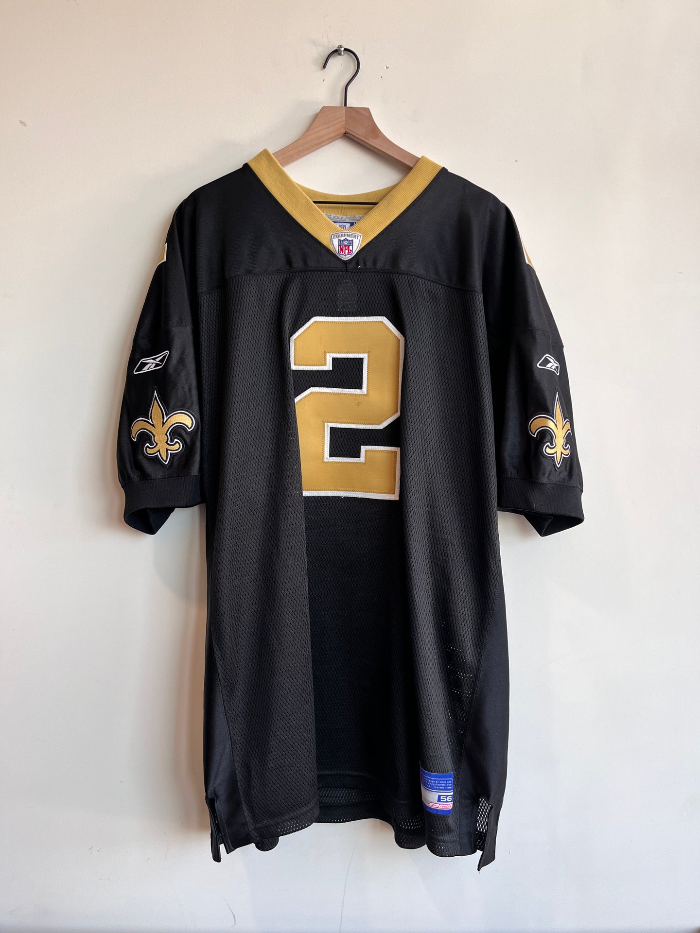 Reebok NFL New Orleans Saints Aaron Brooks #2 Football Jersey