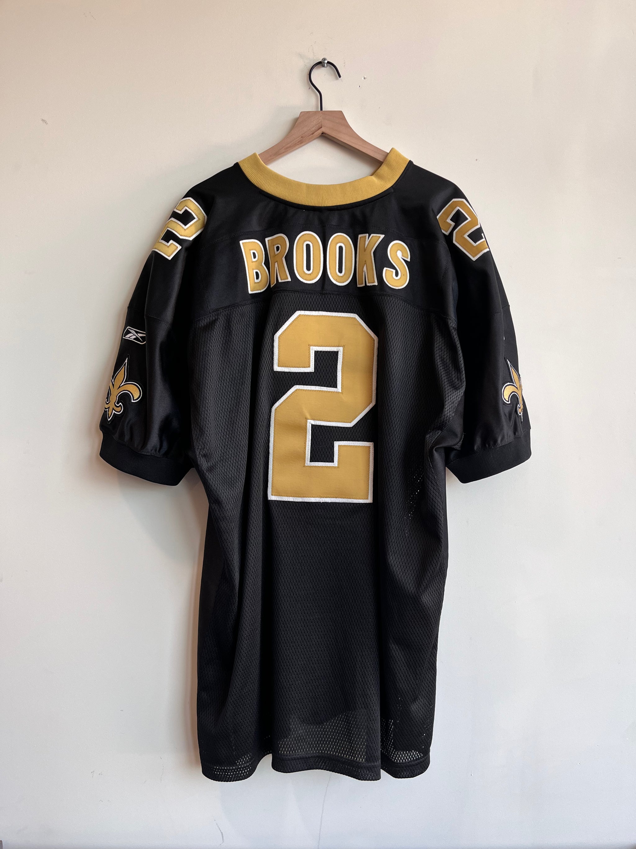 Reebok NFL New Orleans Saints Aaron Brooks #2 Football Jersey
