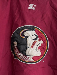1990 Starter FSU Puffer Pullover Jacket